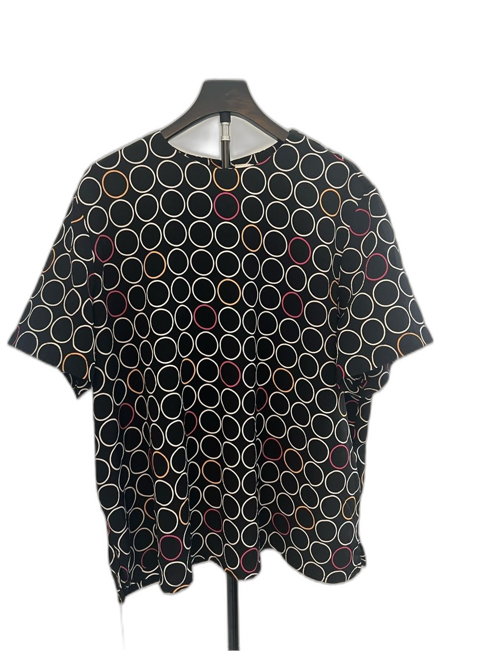 Allison Daley II Women’s 2X Circle Print Blouse